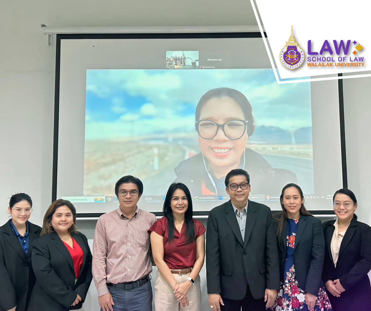 ประเมินคุณภาพการศึกษาภายใน ระดับสำนักวิชา ตามเกณฑ์ WUQA-S สำนักวิชานิติศาสตร์ ประจำปี 2566