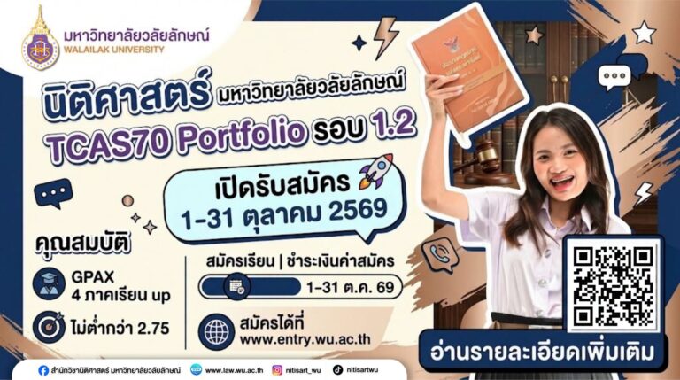 Laws, school of law, LAWWU, WU, นิติศาสตร์, มหาวิทยาลัยวลัยลักษณ์